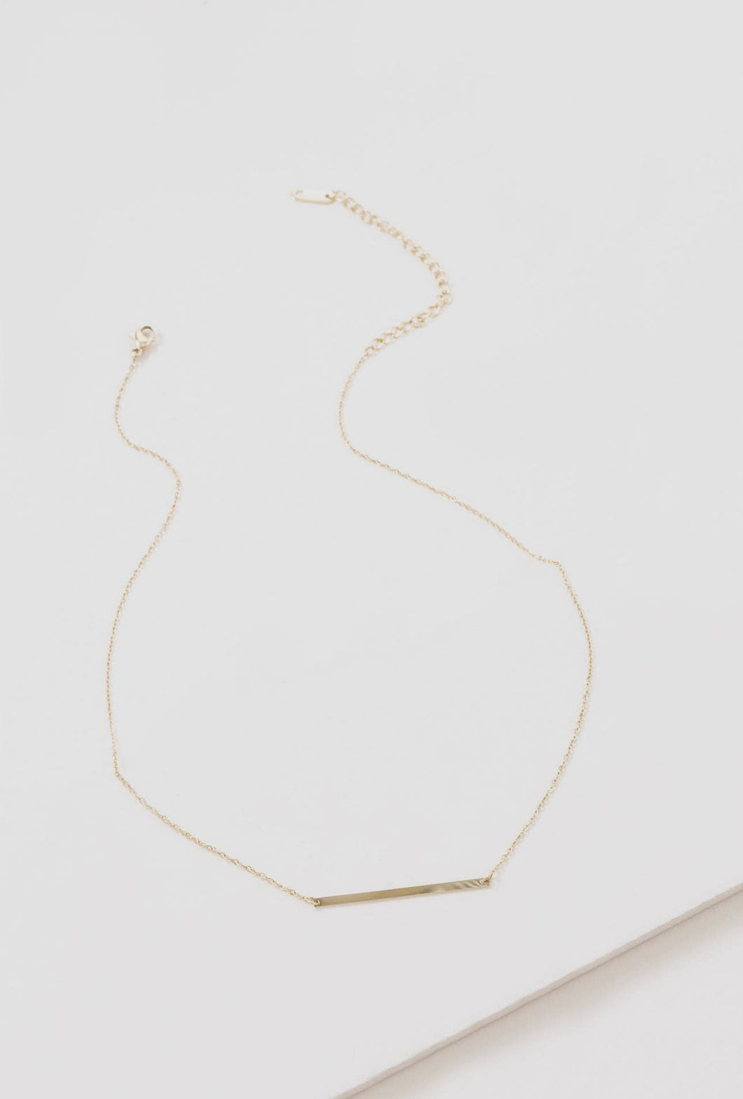 Minimalist Bar Necklace