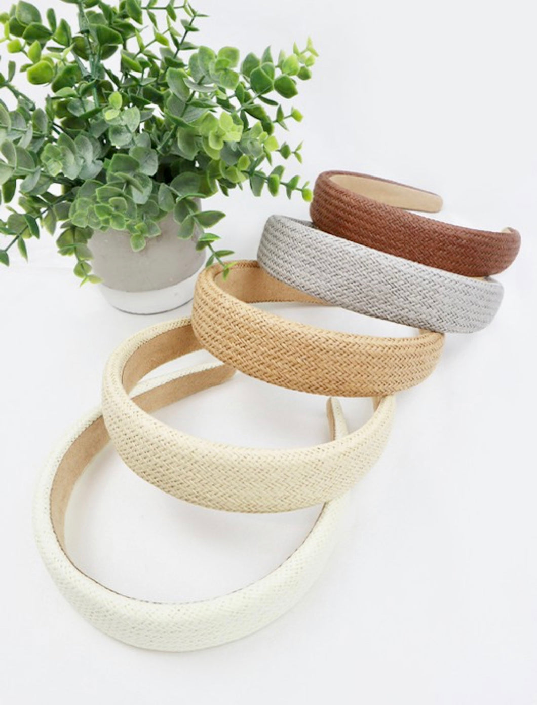 Woven Straw Headband