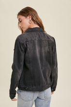 Load image into Gallery viewer, Black Denim Jacket
