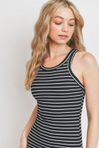 Load image into Gallery viewer, Striped Midi Tank Dress
